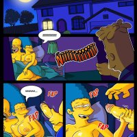 Porn comic The Yellow Fantasy. TreeWhoreHouse of Horror. The Simpsons. Sex comic was very horny