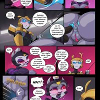 Porn comic Bugzillas The Transformers. Pilot Episode Sex comic hot robot babe