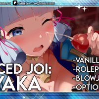 Voiced JOI Ayaka makes a secret deal with you for her clan JOI Blowjob