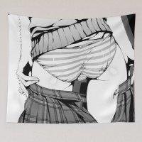 Anime Girl Skirt Booty Shemale Tapestry for Sale by CanvataGroup
