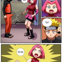 Sakura and Naruto