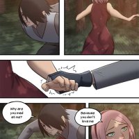 Porn comic Sasuke and Sakura. Felsala Sex comic decided to find