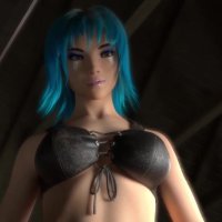 Vore POV Blue haired girl animation