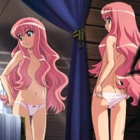 Wallpaper : anime girls ass dress mirror fashion pink hair topless Toy panties doll small boobs clothing Zero no Tsukaima Louise Fran oise Leblanc de la Valli re Barbie beauty lady 1920x1200 -