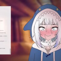 Gawr Gura forgot to turn off the stream before sex ! Anime hentai 2d Cartoon porn