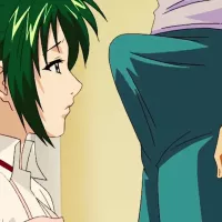 Big-titted Japanese MILFs suck and take cum on their faces in a steamy cartoon hentai