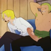 Zoro en Sanji neuken op hun vrije tijd One PieceGay Anime Hentai
