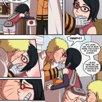 Naruto x Sarada Porn Comic