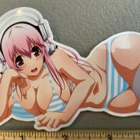 New Anime Girl Hot Sexy Boobs Ass Butt Cute Manga Vinyl Decal Sticker Car Laptop