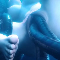 Tifa underwater hentai!