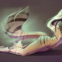 Wallpaper : illustration anime furry Anthro boobs fictional character mythical creature 1366x768