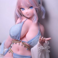 148cm 4ft10 L-Breasts Anime Silicone Sex Doll Natsuki Asuka Head AHR012