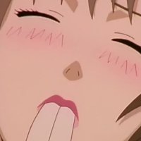 Anime lesbian group and masturbation session