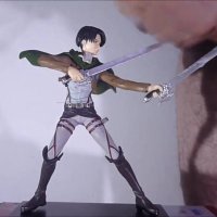 Levi cum figure bukkake