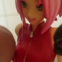 Cumshot on Sakura figure