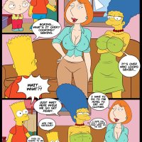 Family guy and The simpsons sex porn comics online