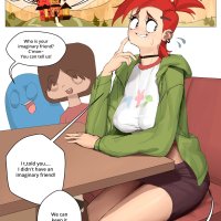 Frankies Imaginary Friend porn comic