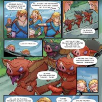 The Legend of Zelda Breath of Bokoblin Cock Rule 34 Porn Comic