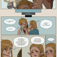 Zelda after Link passes out Rule 34 Porn Comic
