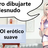 Spanish audio JOI Tu mejor amiga quiere dibujarte desnudo.