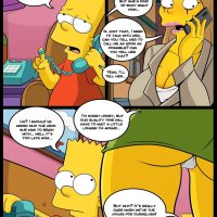 Porn comic The Yellow Fantasy. Babysitting Without Babysitting. The Simpsons. Croc. Sex comic was going to