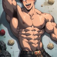 Shoto Todoroki From My Hero Academia Ahegao Big Dick AI Gay Porn