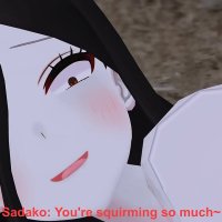 MMD Giantess Encounter with Sadako