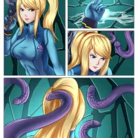 Nintendo Porn Comic: Samus Arans Alien Impregnation Creampie Fucktime