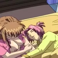 Hentai Yuri on Bed