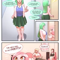 Four Futanari Friends Fucking in the Flat Free Porn Comics
