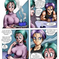 Time Travel in Dragon Ball Z Comic xxx