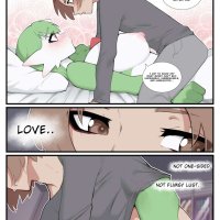 Porn comic A story of a trainer and his only Gardevoir. Luxuriass Erotic comic and she left