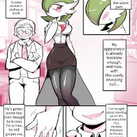 A Male Gardevoir comic porn