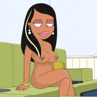 Bare Roberta Tubbs waiting her paramours