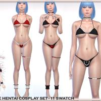 ANIME HENTAI COSPLAY SET