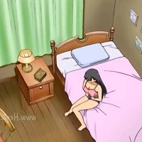 Perrita caliente se masturba