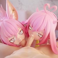 Two Slutty Anime Girls Suck Your Cock