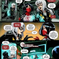 Porn comic SILK Uncovered. Spider-Man. Sex comic the spiders came