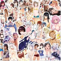 Bagima Sexy Meisje Stickers 50 stuks Japanse Koreaanse Manga Blootgesteld Meisjes Decal Waterdichte H Anime Meisjes Stickers voor Laptop Skateboard Fiets Auto : Amazon.nl: Elektronica