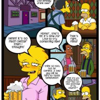 Porn comic Simpsons. Part 16. Caring for a drunk daughter. Os Simpsexys. HQPorno Sex comic took Lisa to