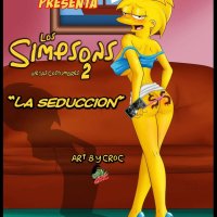 Porn comic Old Habits. Part 2. The Simpsons. Sex comic collects girls as