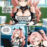 Porn comic Nicole Needs Money. Sex comic babe Nicole decides