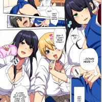MY BIG COCK IS GETTING SQUEEZED BY HUGE BREASTED BITCH GALS!! 2 Cutie Comics