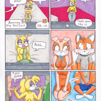Sleepless Sleepover Porn comic