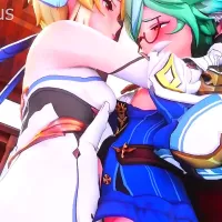 Sucrose x Lumine Hot Midnight Sex Scene Part 1