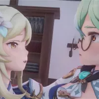 Hermaphroditism Genshin Influence Lumine and Sucrose Have joy story 3 DIMENSIONAL Animated 4K