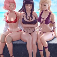konoha girls naruto ecchi anime