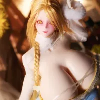 3.0 Ella: Big Tits Milf Mini Sex Doll BBW Anime Hentai Figure