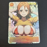 Nami ONE PIECE Sexy Goddess Waifu Anime Doujin Card