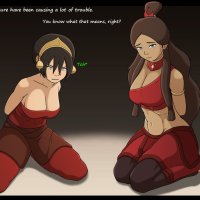 Girls in Trouble! Avatar: The Last Airbender comic porn